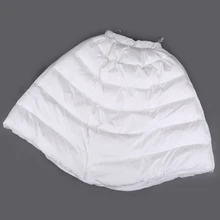 Женская модная пуховая юбка с высокой талией, зимняя теплая длинная юбка для девочек, забавная Красивая однотонная одежда, юбки