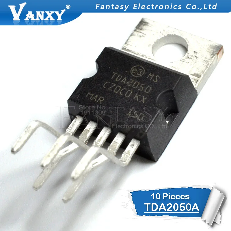 

10PCS TDA2050A TO220-5 TDA2050 TO220 TO-220 new and original IC