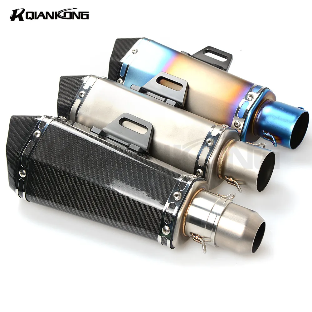 Universal Motorcycle Scooter motocross Modified exhaust Exhaust Muffler pipe For KTM DUKE125 DUKE 200 DUKE390 duke 200 390