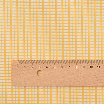 Chainho, Желтая серия геометрических узоров, печатная саржевая хлопчатобумажная ткань, для поделок шитья ребенка и детей лист, подушка, материал - Цвет: D 1 piece 50x160cm