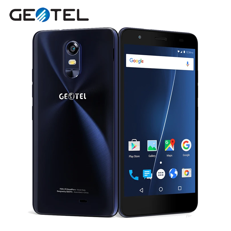 Original GEOTEL Note 4G Mobile Phones MT6737 Quad Core 16G ROM 3G RAM Android M 5