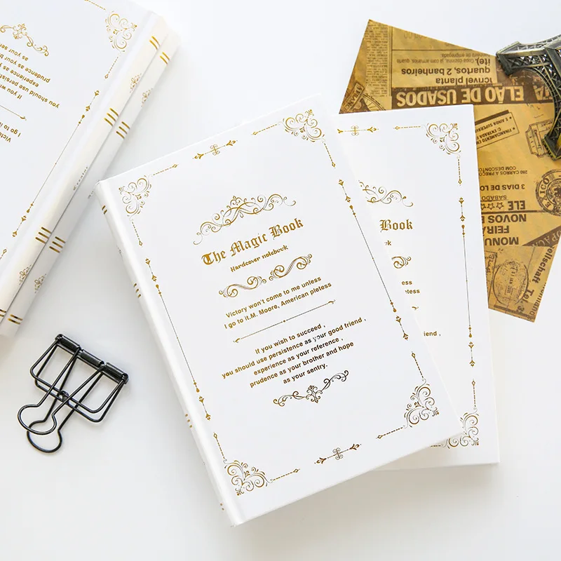 

The Magic Book Hardcover Notebook A5 Lined Note 128 Sheets Cool High Quality Diary Journal Gift