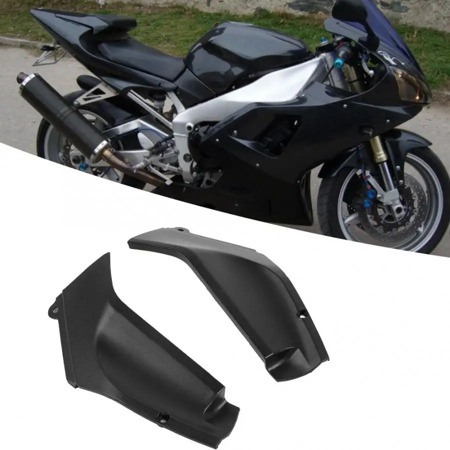 1 пара ABS боковые панели обтекателя крышка подходит для Yamaha YZF R1 1998 1999 2000 2001 мотоцикл части черный