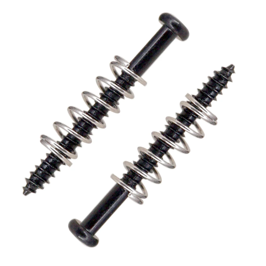 16 Set Electric Bass Humbucker Pickup Mounting Ring Screws Springs Kit Parts for Strat Telecaster Electric Guitar ACCS