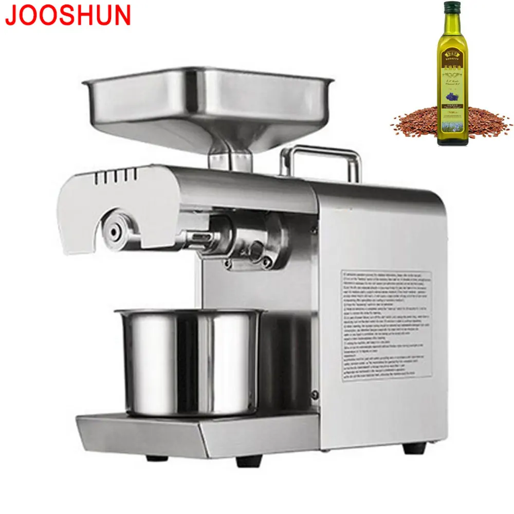 Peanut Walnut Nut Seed Oil Cold Press Machine Hot Press Oil Flaxseed