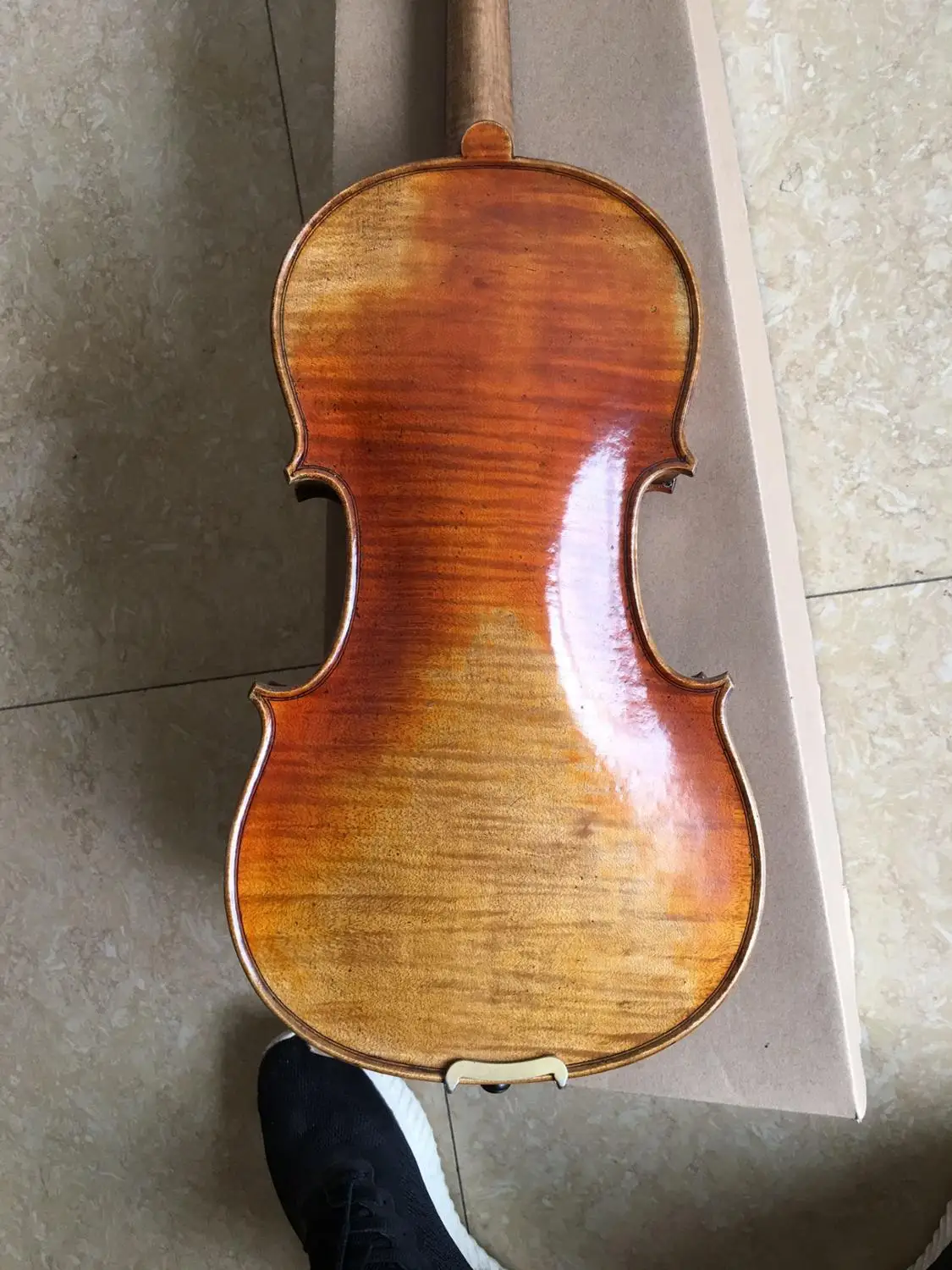 

high quality handmade violin 4/4 3/4 solid wood Whole plate Italy Retro violin Professional musical instrument with Case , Brazi