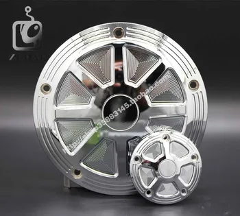 

The Derby lid and the timer of the Harley Motorcycle NC chrome plated NC groove Road King Softail DYNA modeling timing cover