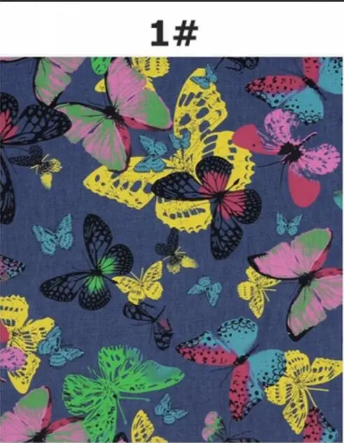Xineanji Высококачественная тонкая джинсовая ткань с рисунком для джинсов и платьев летом Лидер продаж TJ1283 - Цвет: 1