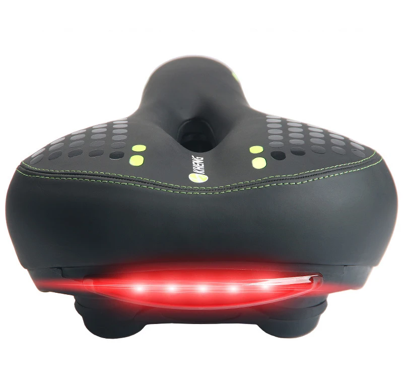 Bicycle seat 5 tail light car seat with light cushion Breathable and