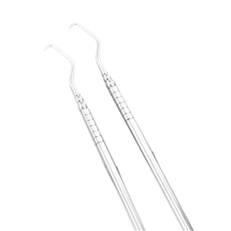 

1pcs Double Ends Dentist Teeth Clean Hygiene Explorer Probe hook Pick Stainless Steel Dental Tool Products