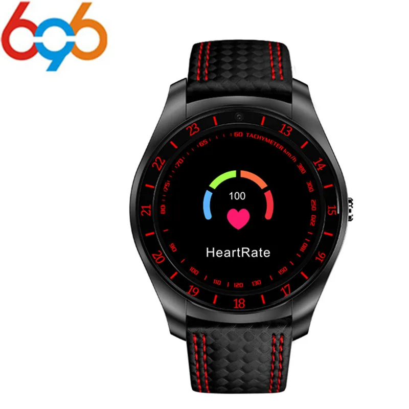 696 V10 Heart Rate Tracker smart watch Support Sim TF Card Camera Bluetooth Whatsapp for Android Color LED 2018 newest style | Электроника
