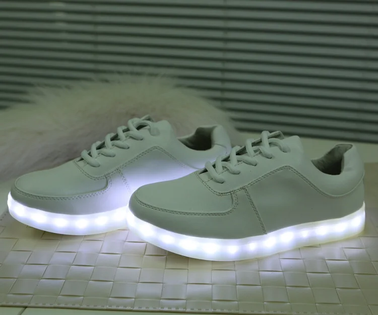 7 Luminosos Zapatos Unisex Led Resplandor Moda Zapatos Para Adultos USB Recargable de Led LED zapatos|led w5w|led power supply driverled pair - AliExpress