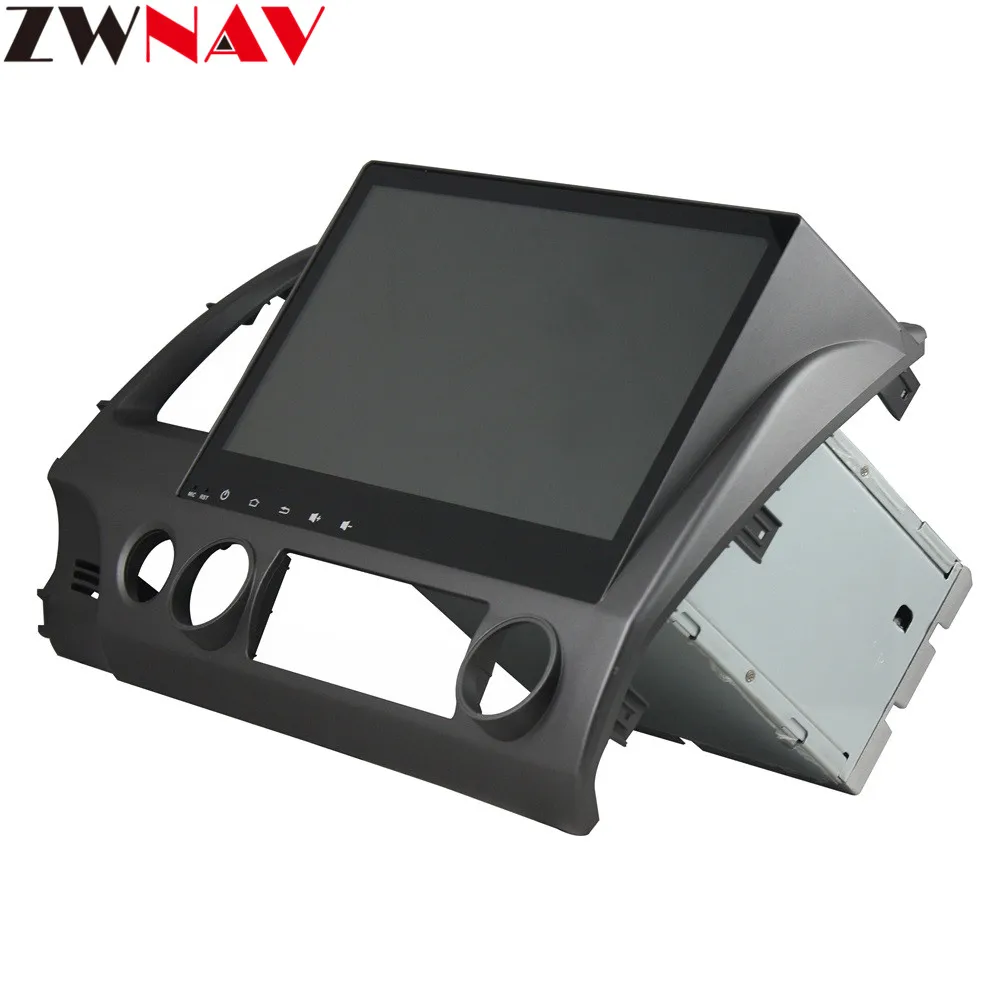 Top 10.1" Android 9 4+64G DSP Car DVD Player GPS navigation For HONDA Civci 2006-2011 head unit multimedia player tape recorder 8