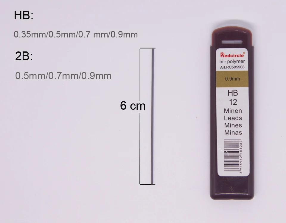2B/HB 0,35/0,5/0,7/0,9 мм механические карандаши для рисования для заправки зажигалок карандашные грифели школьные канцелярские ли вы поставить колесные цилиндры 1 кор./лот