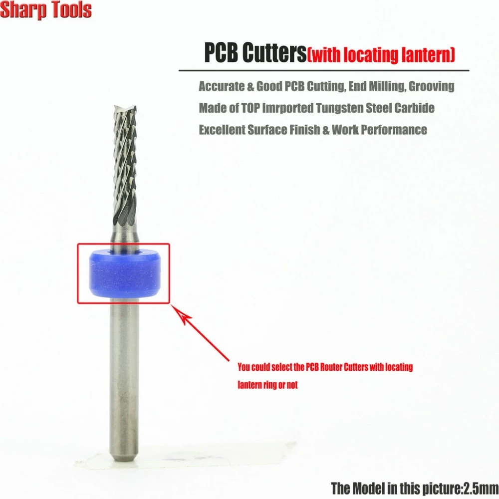 Sourcing Map 2 Pcs Ball Nose End Mill 2 Flute 1/8" Diameter 1/4" Shank