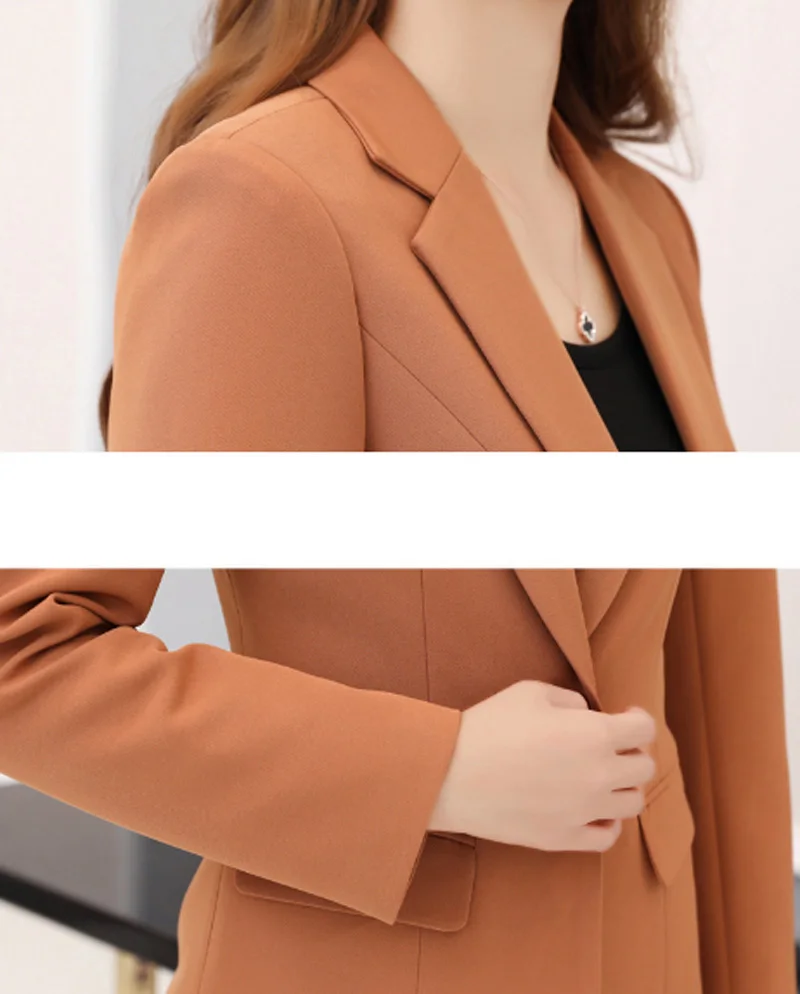 Blazer Feminino Manga Longa New Full Flying Roc Hot Sale Woman Sleeve Blazer Office Jacket Casual Fashion Style Clothing