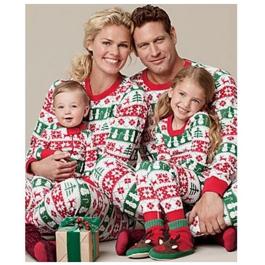 Одинаковые комплекты для семьи; рождественские пижамы для папы, мамы и детей; одежда для сна; рождественские пижамы для всей семьи; комплекты одежды для семьи