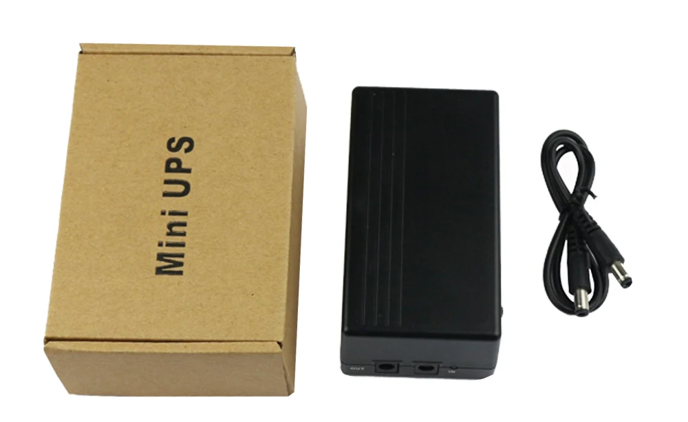 Портативный 14.8WH бытовой cctv Мини dc ups 9V 1A wifi модем Микро для voip системы|ups 9v|dc upsmini |