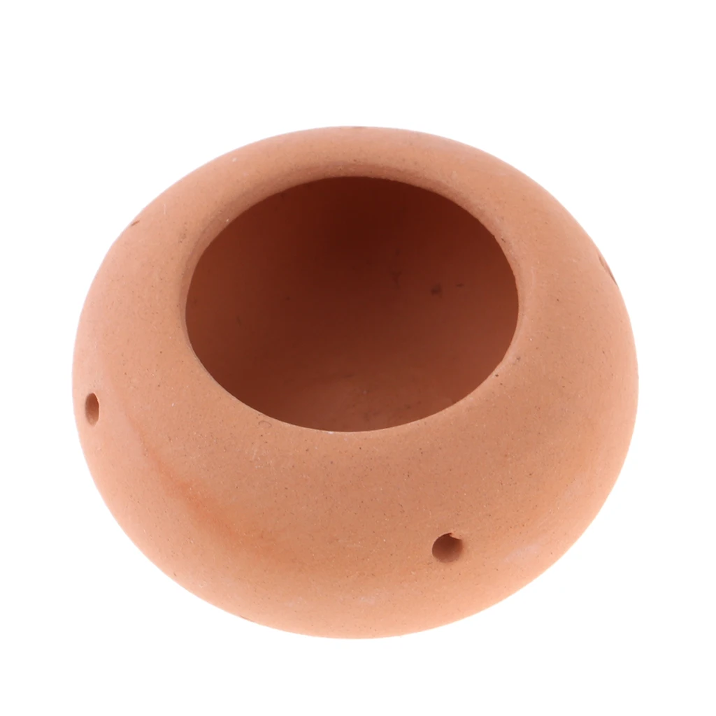 1/12 Handmade Ceramic Flowers Pot Model for Dolls House Garden Plant Rooms Decor Accessories