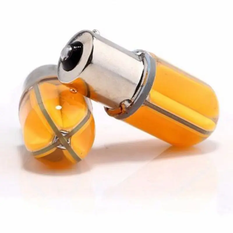 Супер яркий! 2 шт. S25 1156 BA15S COB 48 SMD кварцевая автомобильная светодиодная лампа 12В