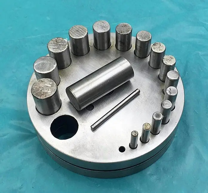 Free shipping jewellery Tools Jewelers Disc Cutter with 17 pcs dies
