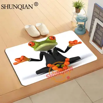 

Frog Doormat Custom Your Mats Print slip-resistant Door Mat Floor Bedroom Living Room Rugs 40x60cm 50x80cm
