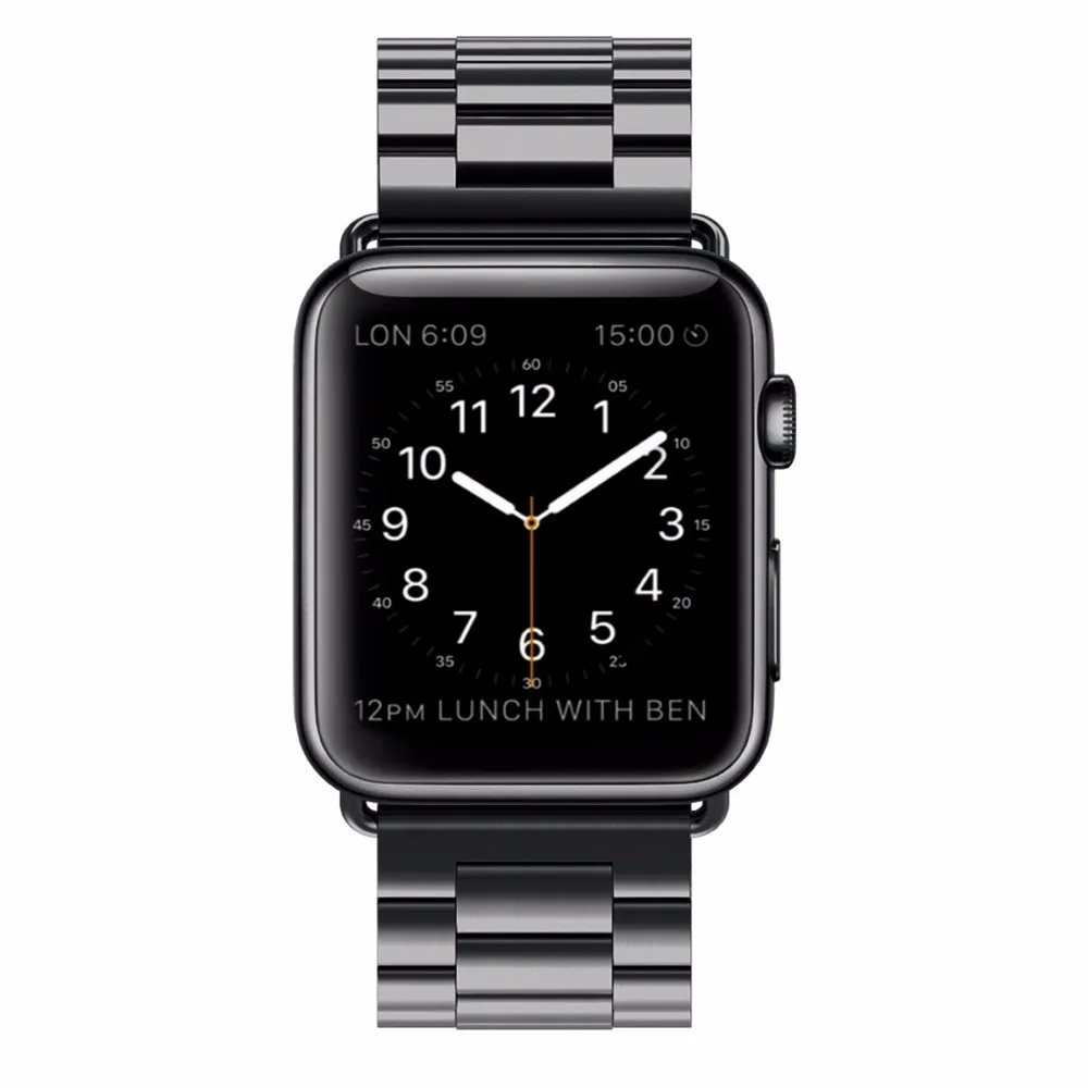 Металлические часы для apple watch 3/2/1 42 38 мм enlace pulsera correa para iWatch Accesorio|Ремешки часов| |