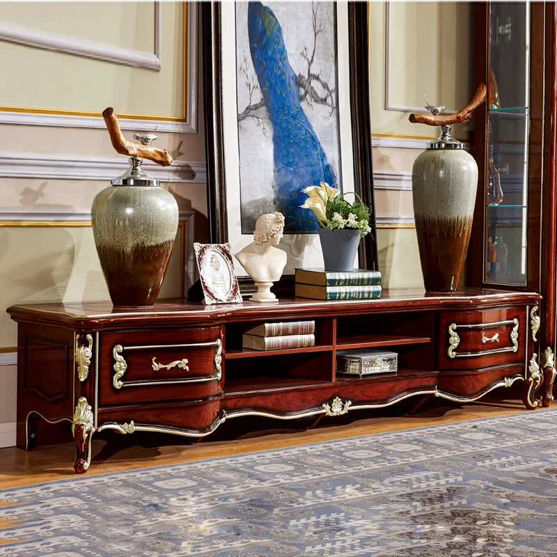 النمط الأوروبي التلفزيون مجلس الوزراء ، حامل تلفاز لغرفة المعيشة من فوشان الأثاث