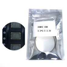 10 шт. SMD 5070 активный кварцевый генератор OSC 40 МГц 40 м 7050 3,2*2,5 3,3 В 25PPM