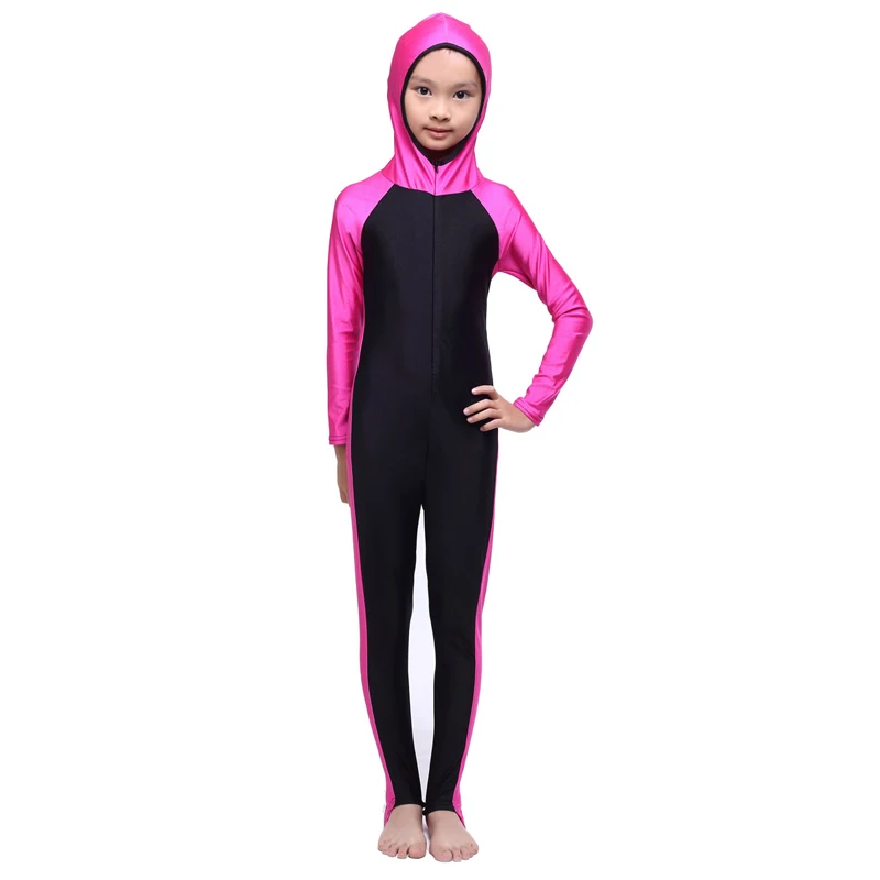 Yongsen мусульманский купальный костюм Мусульманский купальник хиджаб для девочки полный охват купальник для мусульман купальники Burkinis