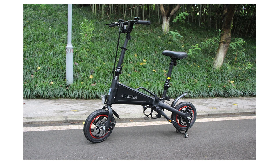 Cheap ALTRUISM A1 36V*350W Electric Bicycle Cycling Watertight Frame Inside Li-on Battery Folding ebike 15