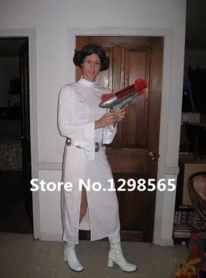 

Free Shipping Customized Star Wars Princess Leia Dress Cosplay Costume