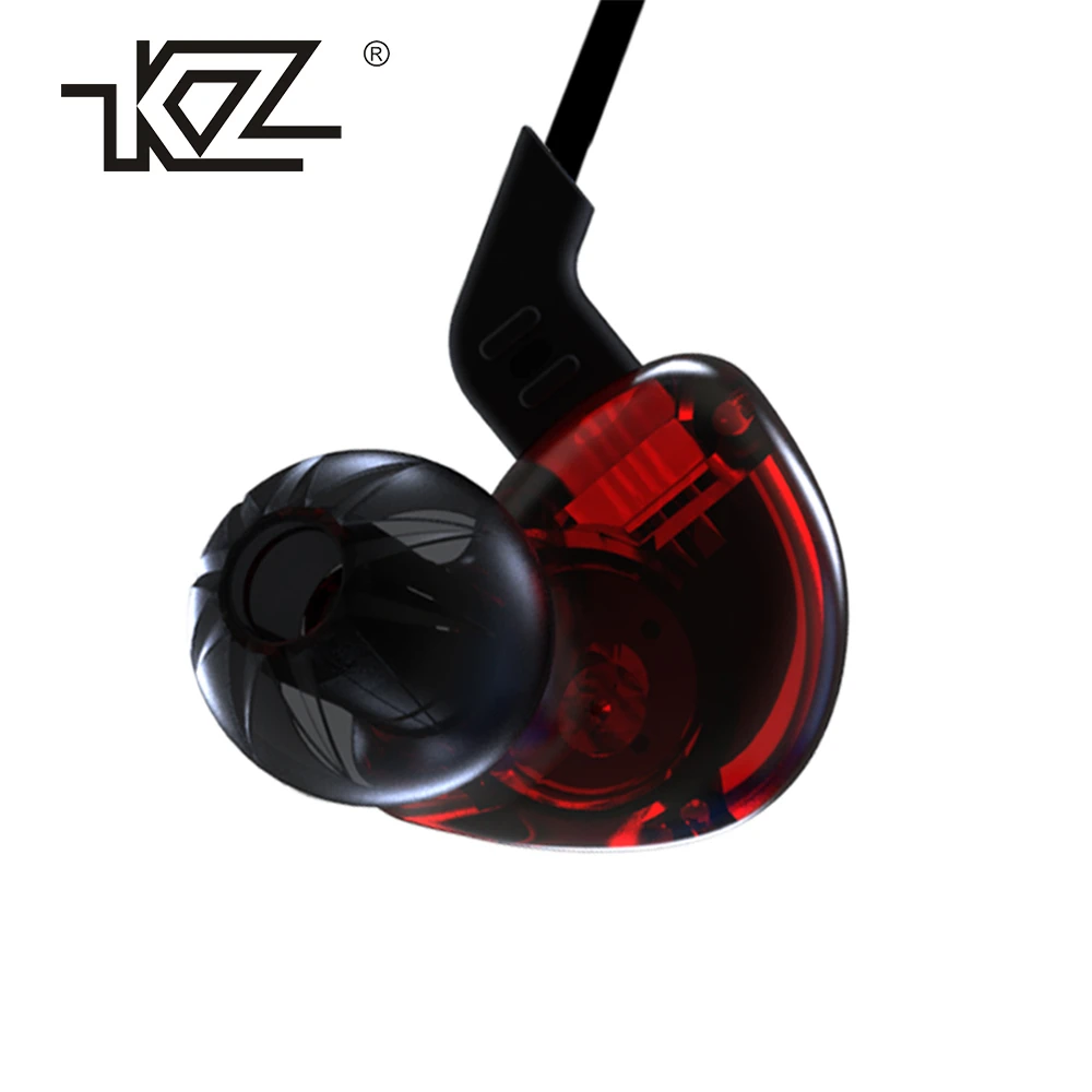 Новинка 2017 KZ ED12 спортивные наушники для бега шумоподавление HIFI бас Monito гарнитура