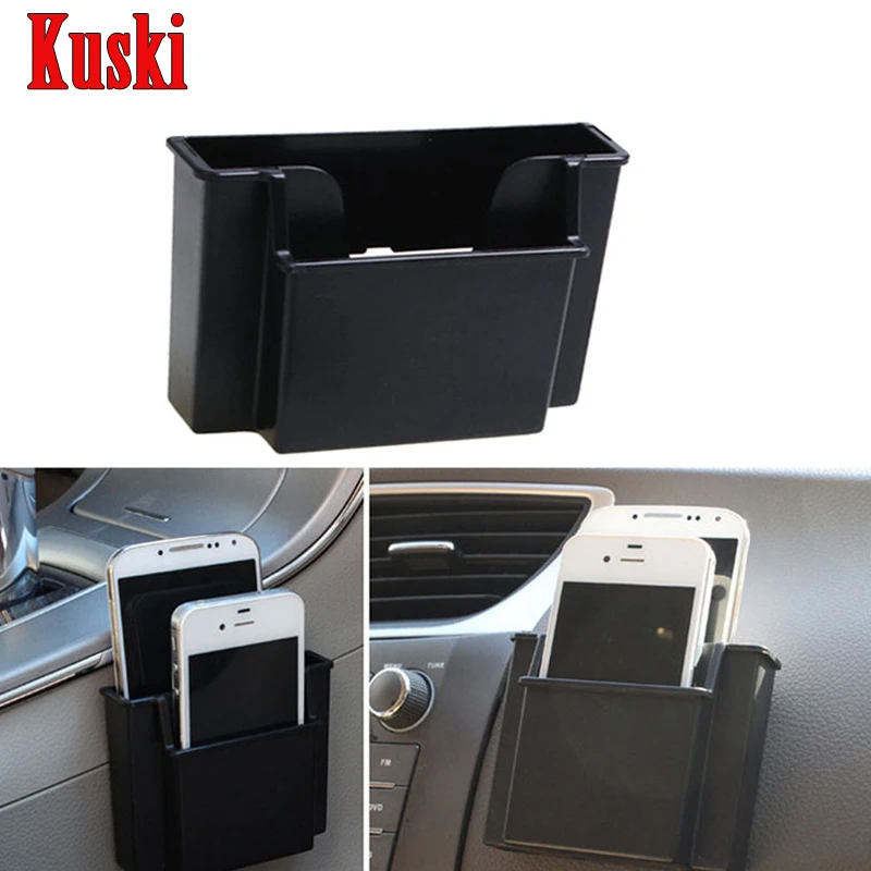 Car Styling Phone Holder Box For Volvo XC90 XC60 S90 S60 V70 S40 V40 V70 V60 Acura MDX RDX TSX