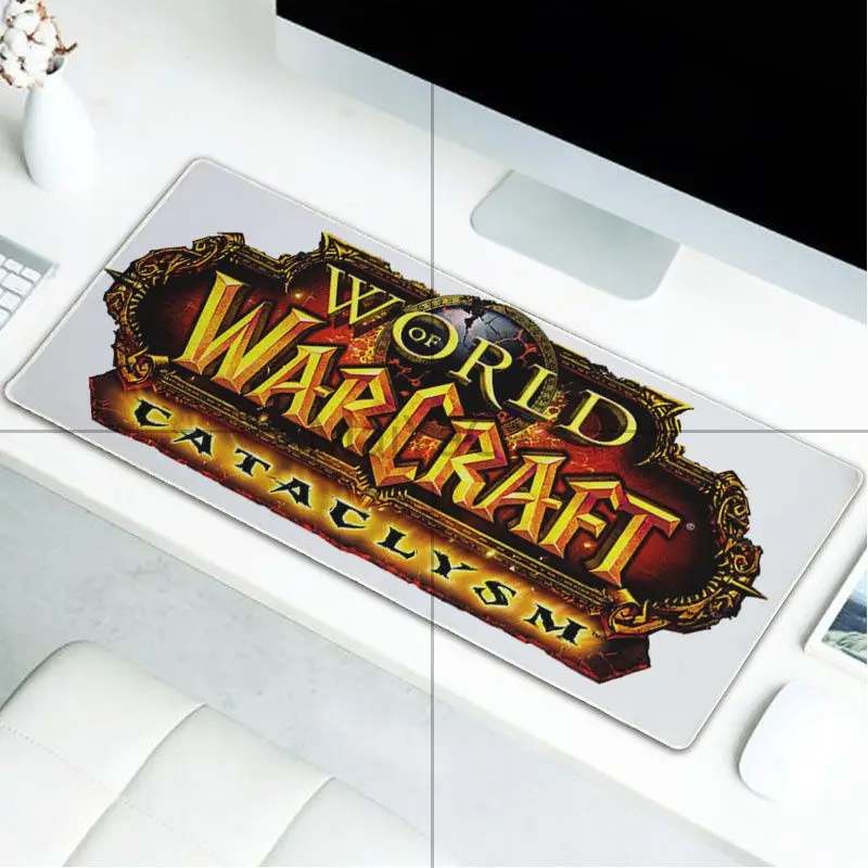 MaiYaCa, дизайн, логотип World of Warcraft, индивидуальный игровой коврик для мыши для ноутбука, большой игровой коврик для мыши, коврик для клавиатуры