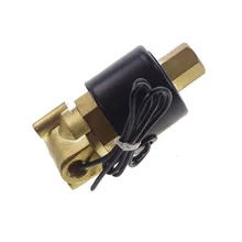 DC12V водный воздушный газовый топливный нормально открытый Электрический электромагнитный клапан 1/" BSPP