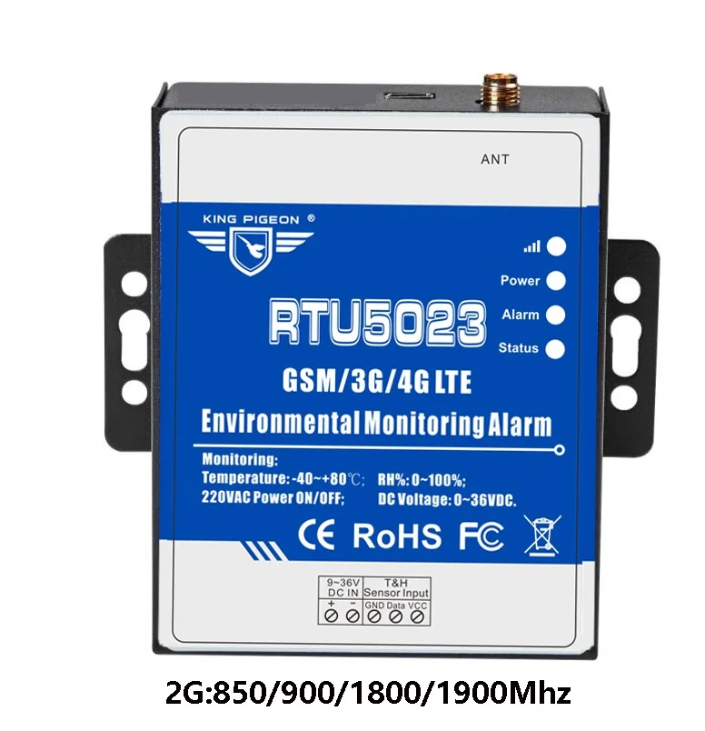 GSM монитор температуры и влажности AC/DC отключенный сигнал тревоги дистанционный монитор Поддержка таймера отчет приложение управление RTU5023 - Цвет: 2G