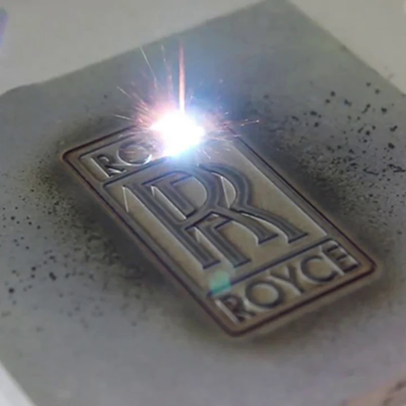 Оптоволоконный волоконный лазерный маркировочный станок 20 Вт Настольный лазерный гравировальный станок Diy логотип знак