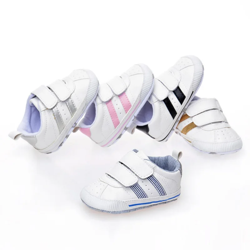 Casual Baby Shoes Magic Stick First Walkers Shoes Soft Sole Ventilation Spring Autumn Season Non-slip Baby Shoes 