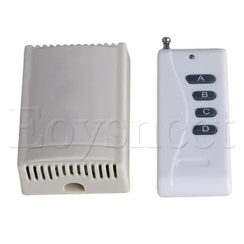 

12V 10A 4 Ch 315MHz 3 Modes Wireless Remote Control Switch 1000m Multifunction