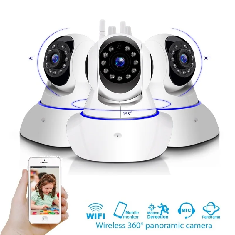 

1080P HD IP Camera 360 Wireless Home Security Surveillance Camera Two Way Audio Wifi Night Vision Mini CCTV Cameras Baby Moniter