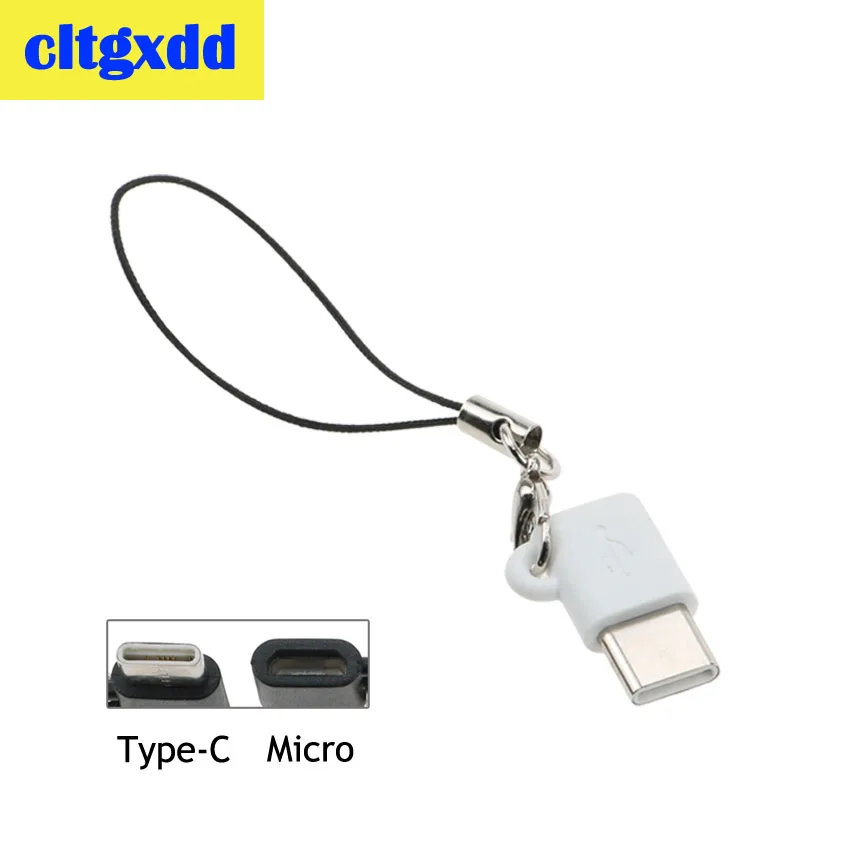 Адаптер cltgxdd с разъемом USB 3 1 Type C папа на Micro мама разъем конвертер зарядное