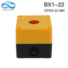 Single hole button box control box 22mm BX1-22 emergency stop button box button box.
