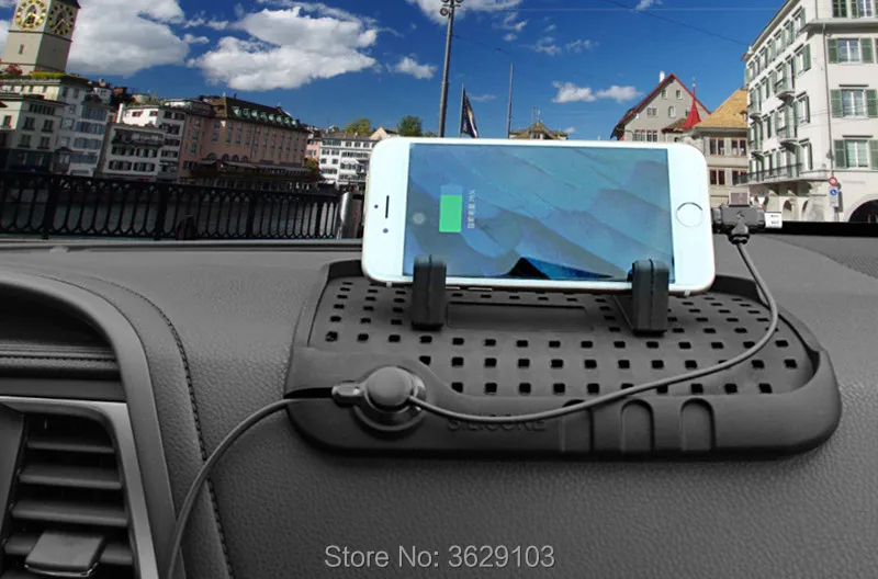 

Multi-functional Car Navigation Mobile Phone Anti-Slip Mat USB Charger for Audi a4 a3 q5 q7 a5 b6 b8 a6 c5 b7 c6