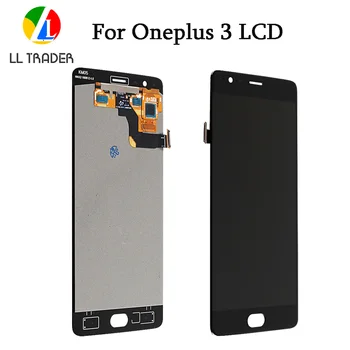 

LCD Display Replacement For Oneplus 3 Three A3000 Touch Screen Assembly Digitizer One plus 3 Screen Panel Sensor+Tools