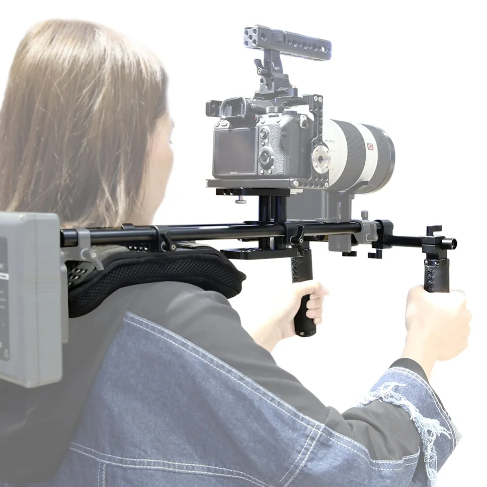 Портативный держатель для DSLR камеры NICEYRIG кожаный DSLR|Клетки камер| |