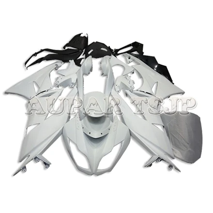 Все матовый белый корпус мотоцикла для Kawasaki ZX6R ZX636 2009 2010 2011 2012 ABS панели Пластиковые обтекатели 636 09 до 12 крышки