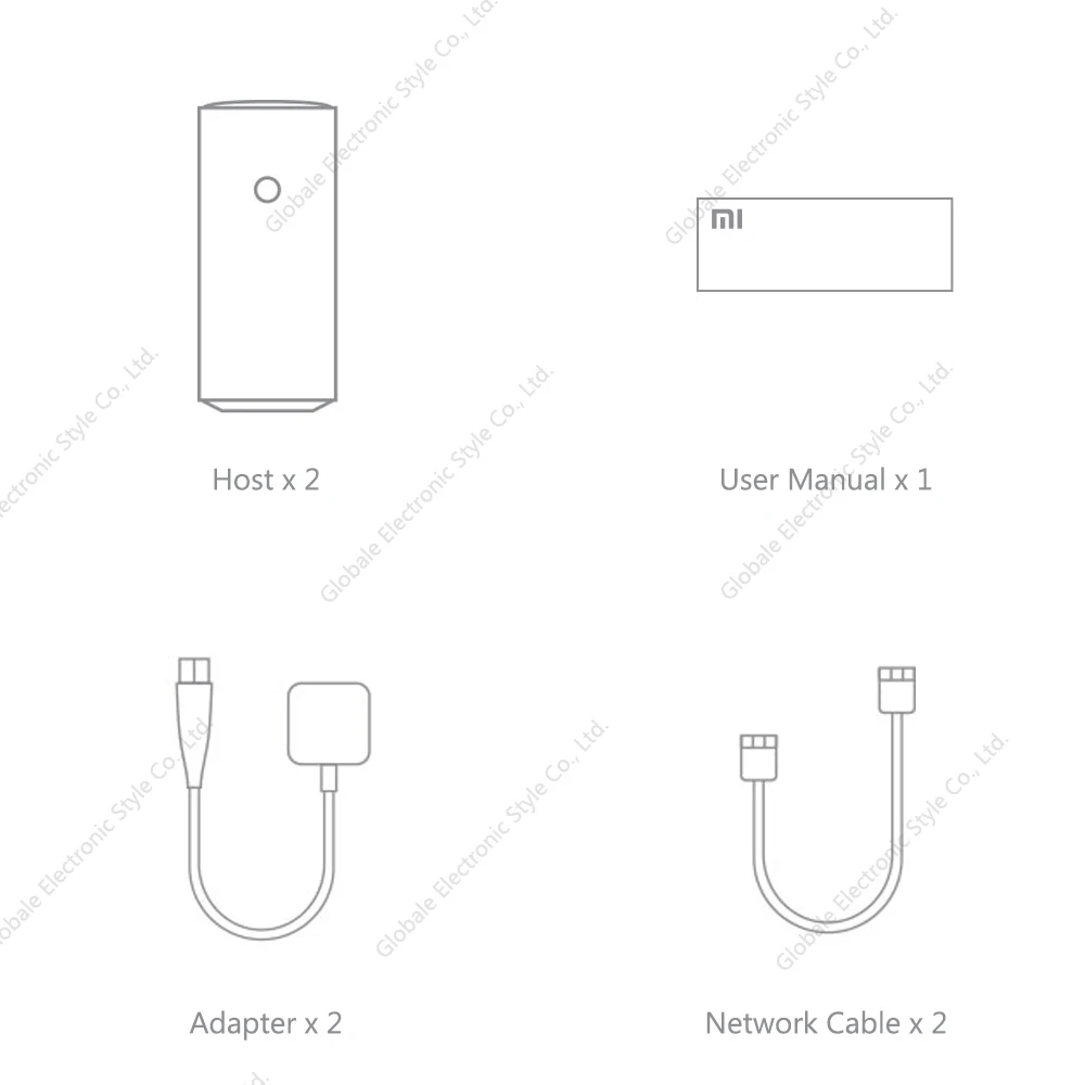 Оригинальный сетчатый роутер Xiaomi 2 4 ГГц 5 умный WiFi IOT 11ac MIMO 1000 м LAN AC1300 беспроводной