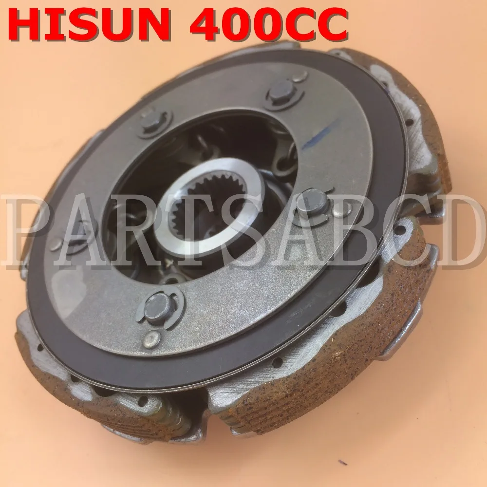 PARTSABCD Hisun 400CC UTV диск сцепления части башмак в сборе 21230-003-0000 21230-F12-0000