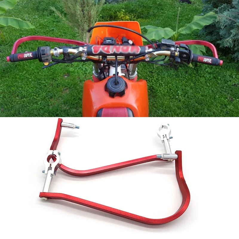 

Red For KTM SX EXC ADV SMR Paramanos Moto Dirt Bike Motocross Handlebar Handguards Hand Guards 7/8" 22mm FatBar